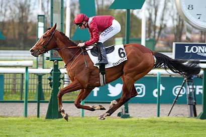 Photo d'arrivée de la course pmu PRIX DU BOSQUET D'ARIANE à CHANTILLY le Samedi 30 mars 2024