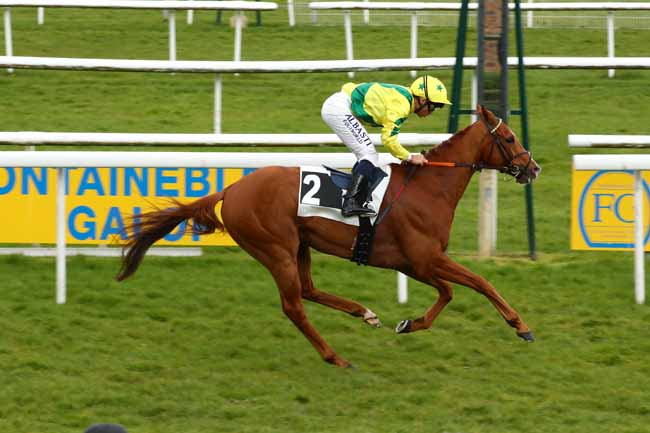 Photo d'arrivée de la course pmu PRIX GEORGES SANDOR à FONTAINEBLEAU le Mardi 2 avril 2024
