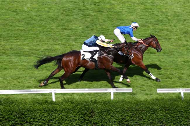 Photo d'arrivée de la course pmu PRIX DE HOUDAN à SAINT CLOUD le Vendredi 12 avril 2024