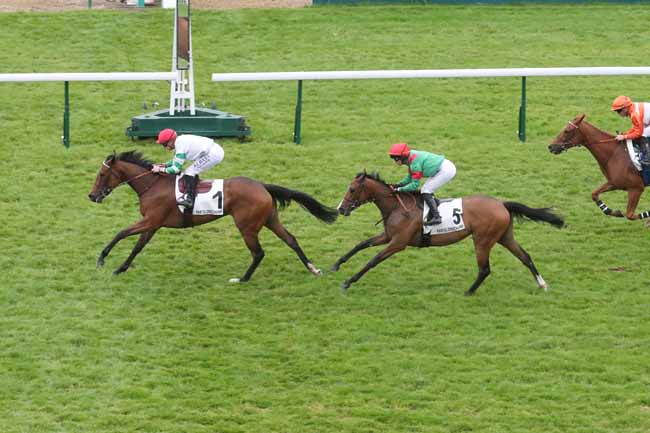Photo d'arrivée de la course pmu PRIX DE LA GRANGE AUX BELLES à LONGCHAMP le Dimanche 5 mai 2024