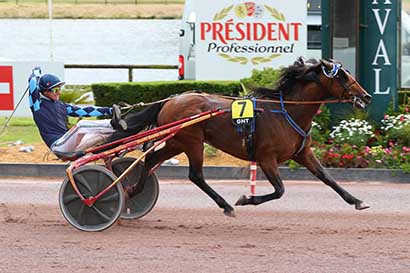 Arrivée quinté pmu 6EME ETAPE DU GRAND NATIONAL DU TROT à LAVAL