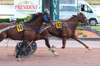 Photo d'arrivée de la course pmu PRIX BARONS GUY ET JACQUES DE MEYNARD à LAVAL le Mercredi 5 juin 2024