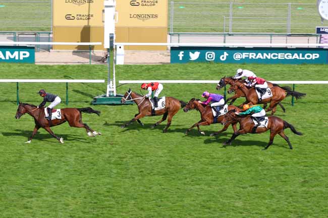 Photo d'arrivée de la course pmu PRIX DE L'ATELIER à LONGCHAMP le Jeudi 6 juin 2024