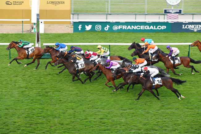 Arrivée quinté pmu PRIX DE L'ILE DE LA CITE à LONGCHAMP