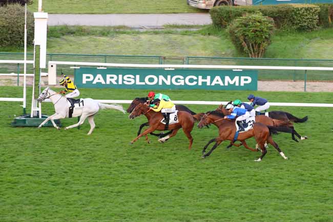 Photo d'arrivée de la course pmu PRIX COMO MERCEDES-BENZ (PRIX DE CHAVILLE) à LONGCHAMP le Jeudi 6 juin 2024