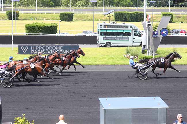 Photo d'arrivée de la course pmu PRIX D'ARPAJON à PARIS-VINCENNES le Samedi 8 juin 2024