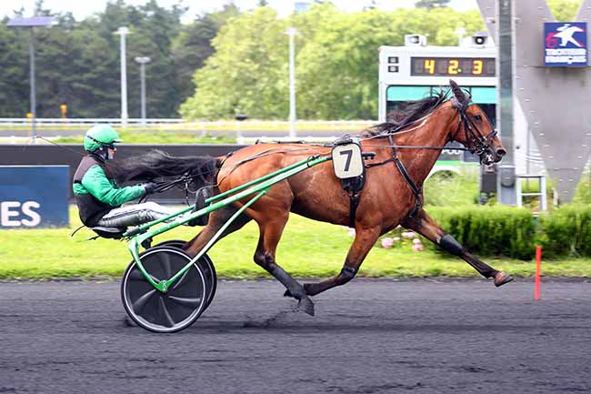 Photo d'arrivée de la course pmu PRIX SIBYLLA à PARIS-VINCENNES le Mardi 11 juin 2024