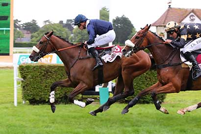 Photo d'arrivée de la course pmu PRIX OUVERTURE DU MEETING 