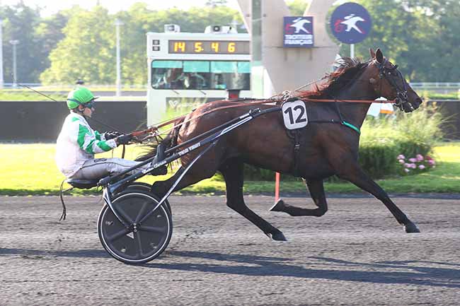 Photo d'arrivée de la course pmu PRIX MELPOMENE à PARIS-VINCENNES le Vendredi 21 juin 2024