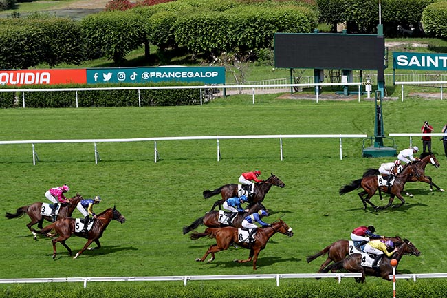 Photo d'arrivée de la course pmu PRIX PHIL DRAKE à SAINT CLOUD le Vendredi 21 juin 2024
