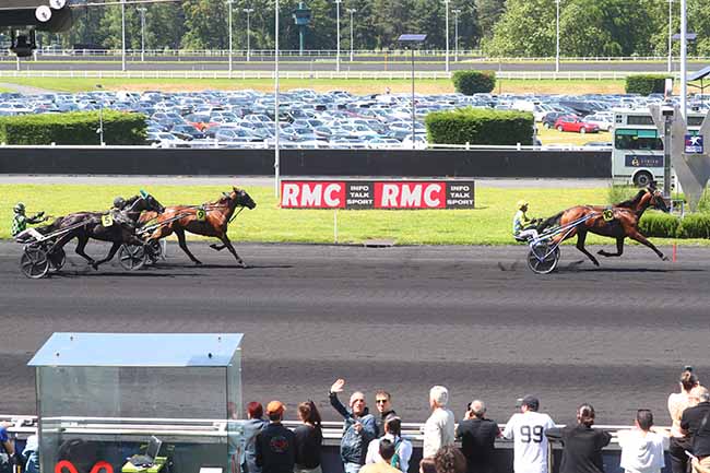 Arrivée quinté pmu PRIX RMC (PRIX DE GRASSE) à PARIS-VINCENNES