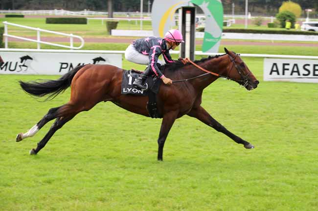 Photo d'arrivée de la course pmu PRIX DU CENTRE D'ENTRAINEMENT DE CHAZEY à LYON PARILLY le Lundi 24 juin 2024