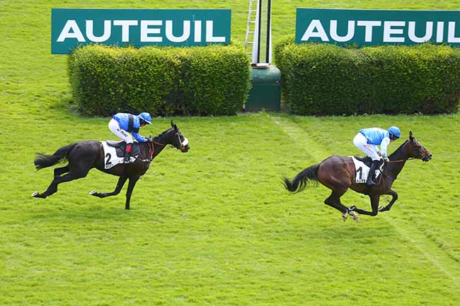 Photo d'arrivée de la course pmu PRIX KATKO à AUTEUIL le Mardi 25 juin 2024