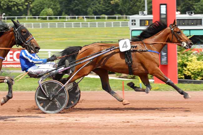 Photo d'arrivée de la course pmu PRIX DE LA HAUTE-VIENNE à ENGHIEN le Jeudi 27 juin 2024