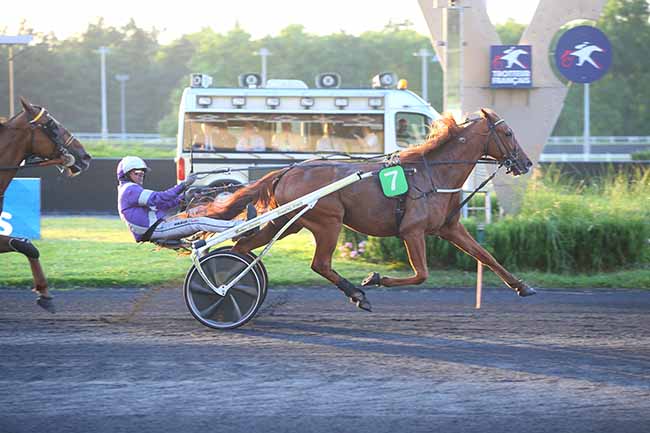 Photo d'arrivée de la course pmu PRIX URANIA à PARIS-VINCENNES le Vendredi 28 juin 2024