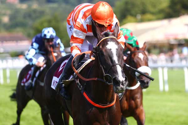 Photo d'arrivée de la course pmu PRIX JACQUES PEILLON à CLAIREFONTAINE le Mercredi 17 juillet 2024