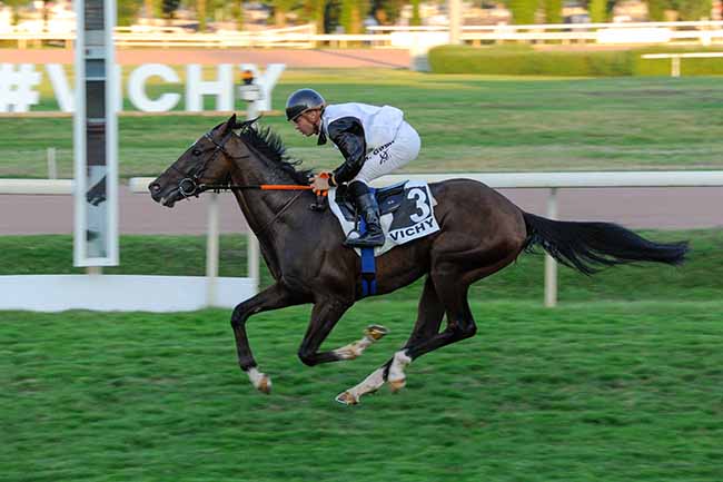 Photo d'arrivée de la course pmu PRIX CHRISTIANE HEAD à VICHY le Jeudi 18 juillet 2024