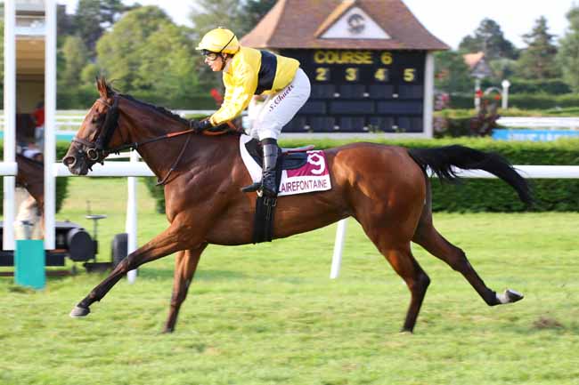 Photo d'arrivée de la course pmu PRIX BISCUITERIE DE L'ABBAYE & OBJECTIF VIN (PRIX DE JERSEY) à CLAIREFONTAINE le Mercredi 31 juillet 2024