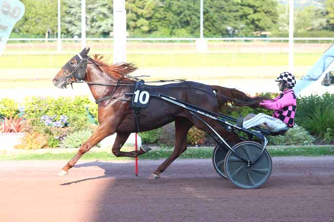 Photo d'arrivée de la course pmu PRIX DES HETRES à CABOURG le Vendredi 2 août 2024