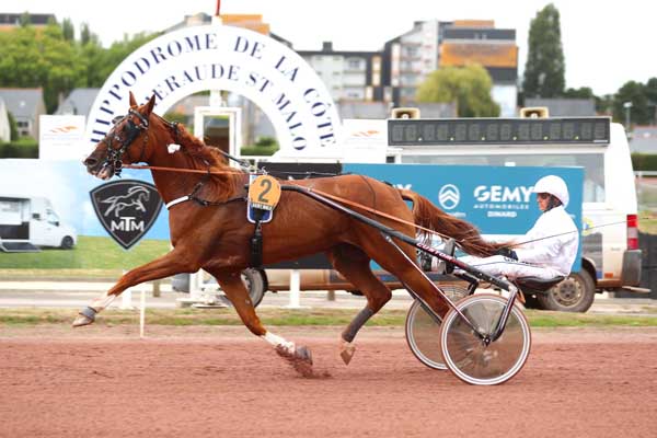Photo d'arrivée de la course pmu PRIX LAITERIE DE SAINT-MALO-GROUPE SILL à SAINT MALO le Mercredi 7 août 2024