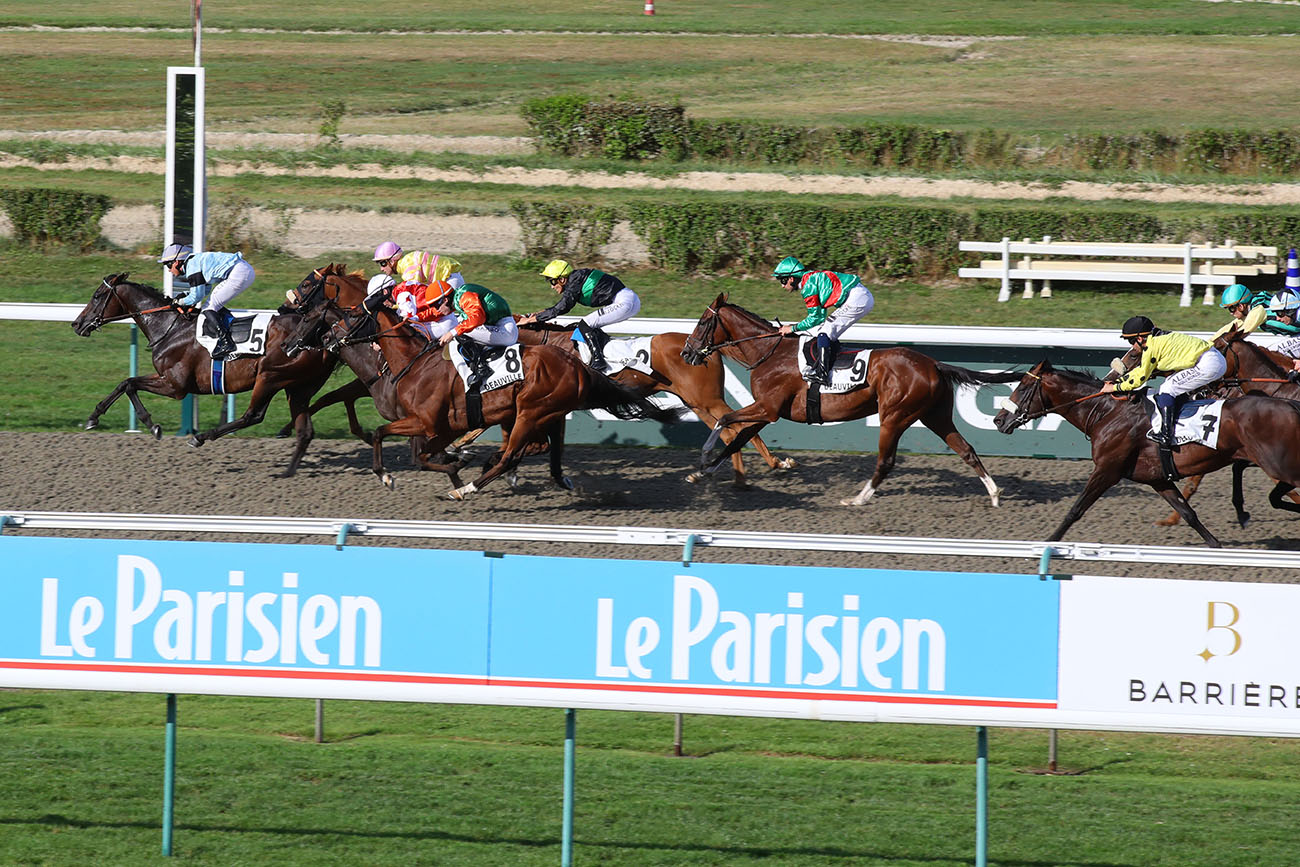 Photo d'arrivée de la course pmu PRIX DE SAINT-WANDERILLE à DEAUVILLE le Samedi 17 août 2024