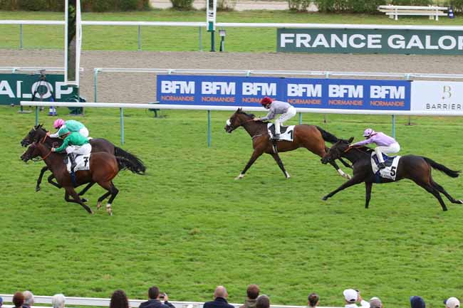 Photo d'arrivée de la course pmu PRIX DE FIERVILLE à DEAUVILLE le Mardi 20 août 2024