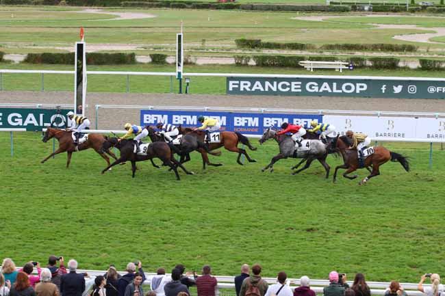 Photo d'arrivée de la course pmu PRIX DE BREVEDENT à DEAUVILLE le Mardi 20 août 2024