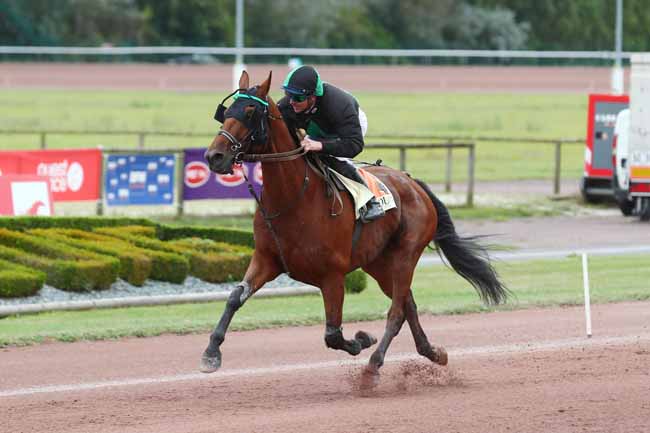 Photo d'arrivée de la course pmu PRIX D'ALENCON à CABOURG le Vendredi 23 août 2024