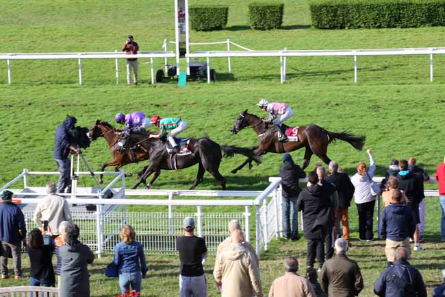 Photo d'arrivée de la course pmu PRIX DU JURY DE LA REVELATION (PRIX SCHONBRUNN) à CLAIREFONTAINE le Samedi 24 août 2024