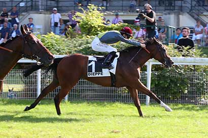 Arrivée quinté pmu PRIX REGION NORMANDIE à DIEPPE