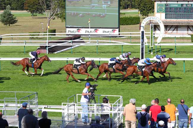 Photo d'arrivée de la course pmu PRIX DU PUITS DU ROY à COMPIEGNE le Mercredi 28 août 2024
