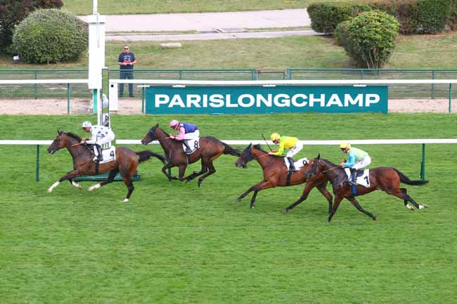 Photo d'arrivée de la course pmu PRIX DE GARCHES à LONGCHAMP le Jeudi 29 août 2024