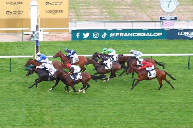 Arrivée quinté pmu PRIX DU BOIS DE BOULOGNE à LONGCHAMP
