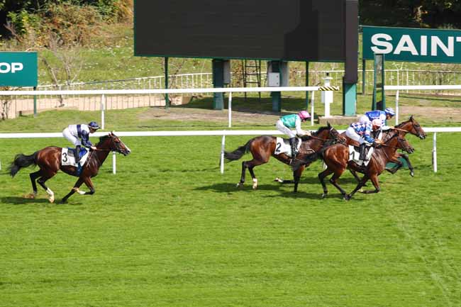 Photo d'arrivée de la course pmu PRIX NINO à SAINT CLOUD le Vendredi 20 septembre 2024