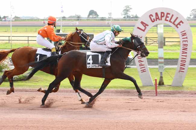 Photo d'arrivée de la course pmu PRIX JEAN-YVES LECUYER à LA CAPELLE le Lundi 23 septembre 2024