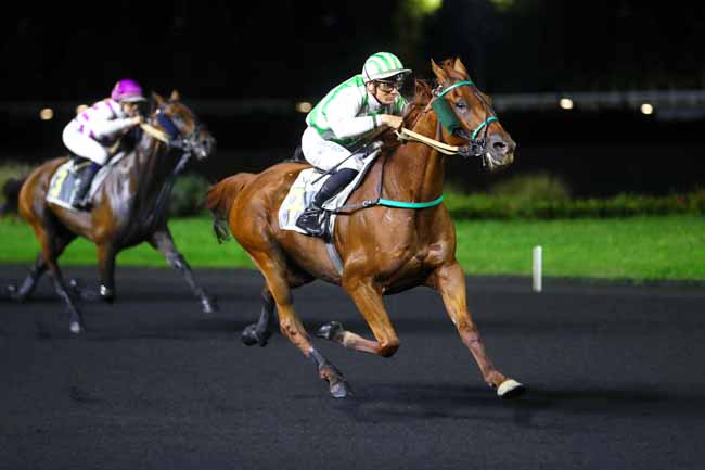 Photo d'arrivée de la course pmu PRIX GAURICUS à PARIS-VINCENNES le Vendredi 27 septembre 2024