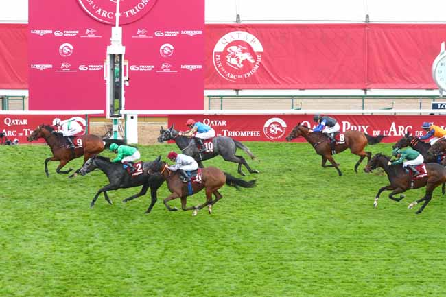 Photo d'arrivée de la course pmu PRIX DE L'OPERA LONGINES à LONGCHAMP le Dimanche 6 octobre 2024