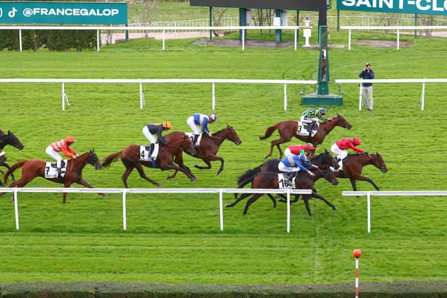 Arrivée quinté pmu PRIX DE VERSAILLES à SAINT CLOUD