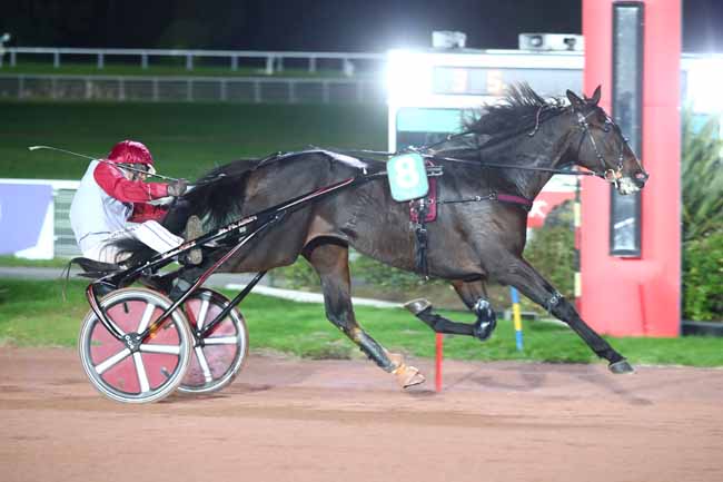Photo d'arrivée de la course pmu PRIX DE PAILLENCOURT à ENGHIEN le Lundi 14 octobre 2024