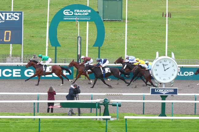 Arrivée quinté pmu PRIX DU CHENE DU COUP DE FOUDRE à CHANTILLY