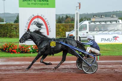 Arrivée quinté pmu 11EME ETAPE DU GRAND NATIONAL DU TROT à SAINT GALMIER
