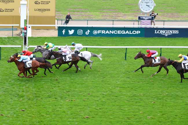 Arrivée quinté pmu PRIX RIEUSSEC à LONGCHAMP