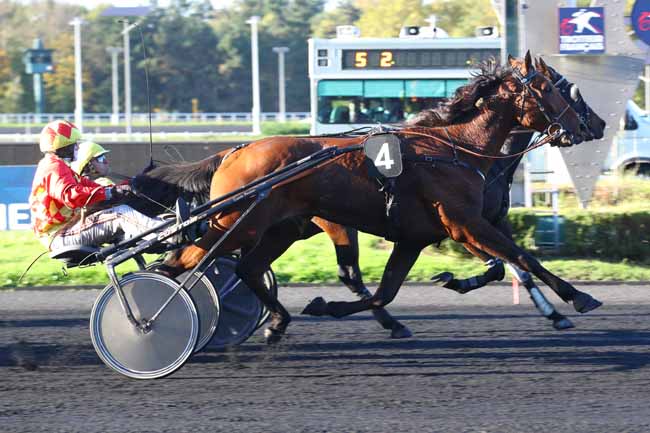 Photo d'arrivée de la course pmu PRIX CALIFORNIA à PARIS-VINCENNES le Mardi 22 octobre 2024