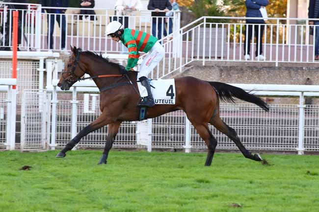 Photo d'arrivée de la course pmu PRIX PETIT FONTAINE à AUTEUIL le Jeudi 24 octobre 2024