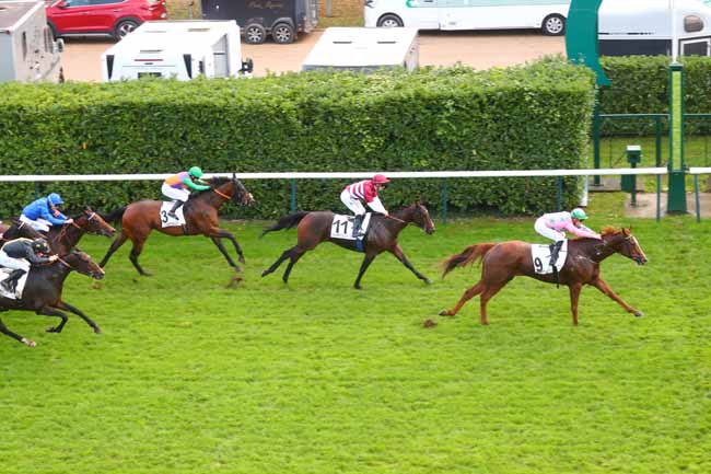 Photo d'arrivée de la course pmu PRIX DE SEINE-ET-OISE à CHANTILLY le Samedi 26 octobre 2024