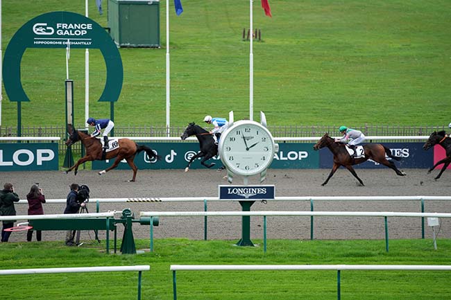 Arrivée quinté pmu PRIX DE LA CHAMBRE DE MONSIEUR LE PRINCE à CHANTILLY