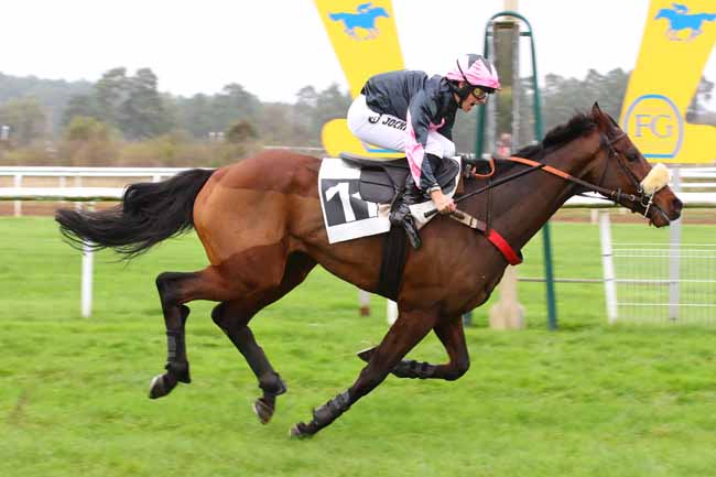 Photo d'arrivée de la course pmu PRIX DE THOMERY à FONTAINEBLEAU le Lundi 28 octobre 2024