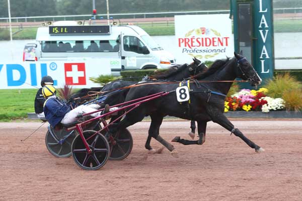 Photo d'arrivée de la course pmu PRIX MOET & CHANDON à LAVAL le Vendredi 1 novembre 2024