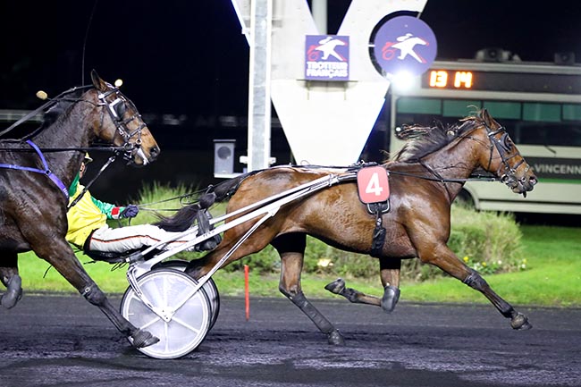 Photo d'arrivée de la course pmu PRIX MEDUSA à PARIS-VINCENNES le Lundi 4 novembre 2024