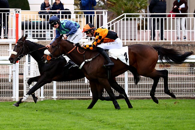 Photo d'arrivée de la course pmu PRIX ROBERT DE LIPOWSKI à AUTEUIL le Mercredi 6 novembre 2024